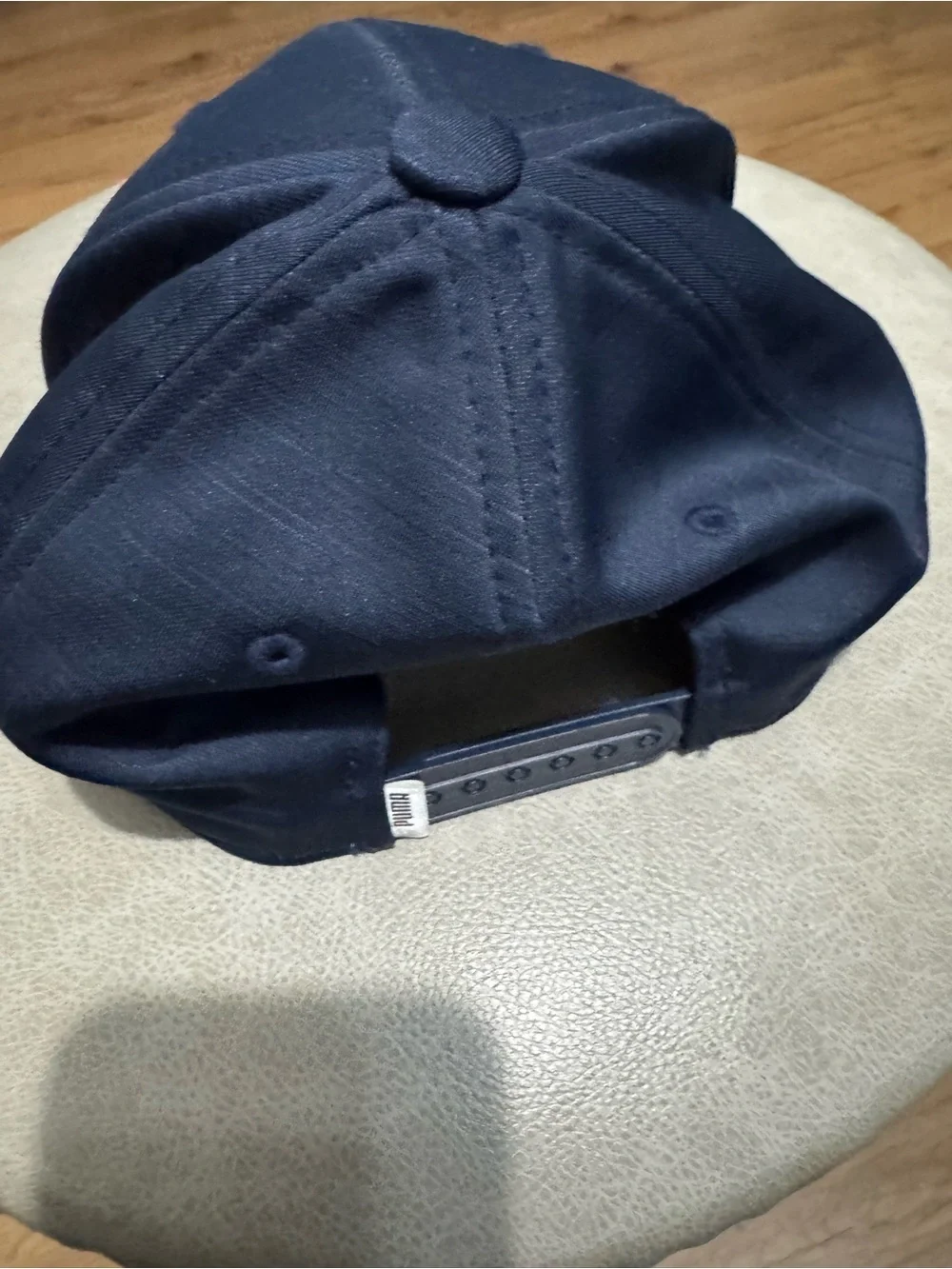 Puma Kids Navy Baseball Cap with White 'P' Patch
